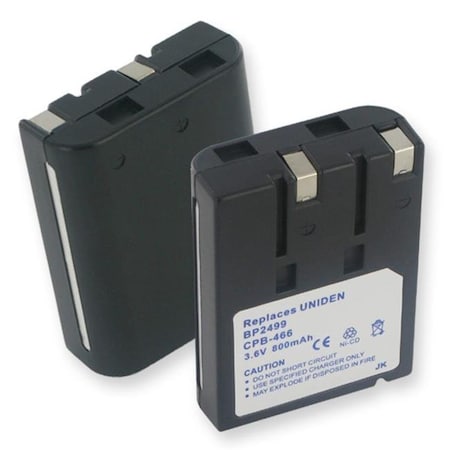 Empire CPB-466 3.6V Uniden BT990 Nickel Cadmium Battery 800 MAh - 2.88 Watt